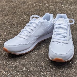 Reebok White Leather Harman Tennis Shoes 8M